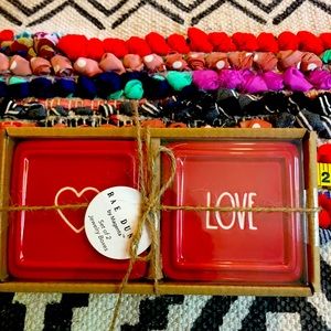 NWT Rae Dunn set of 2 Jewelry boxes
